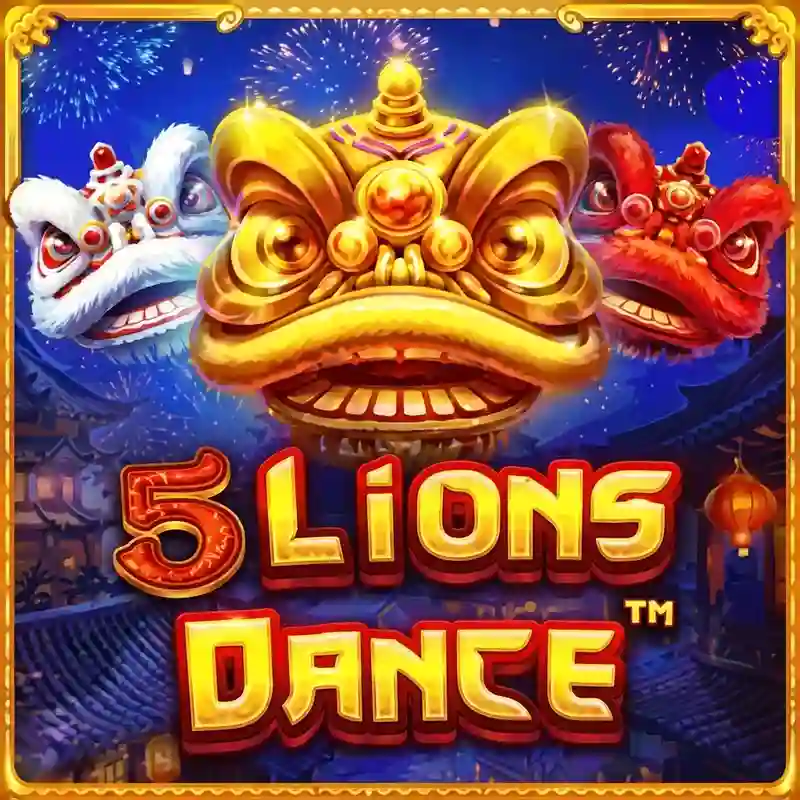 Banner Permainan 5 Lions Dance